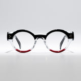 Nero-Trasparente-Bordeaux / 48-21 / Acetato di cellulosa